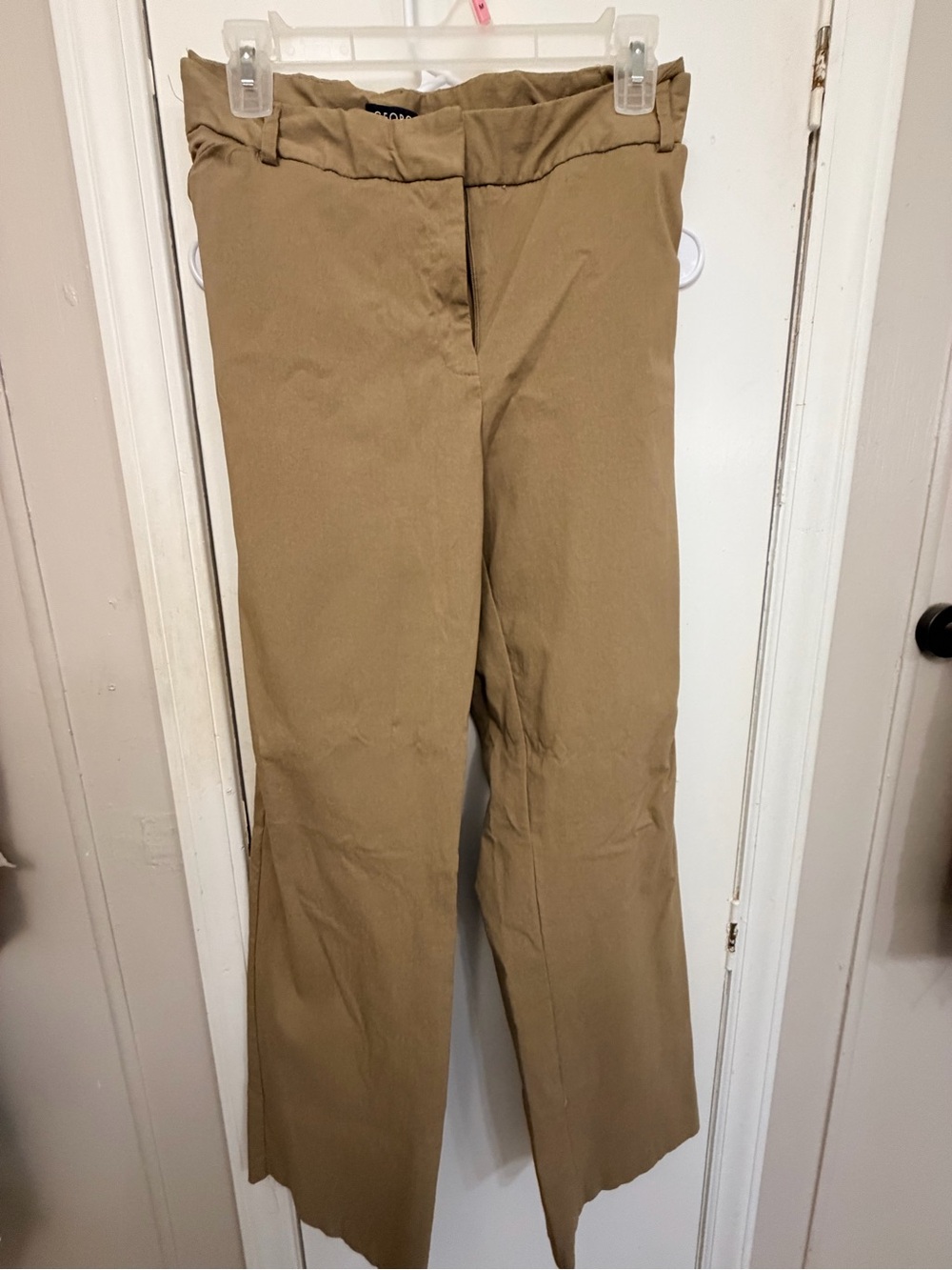 George Tan Boot-Cut High-Rise Pants